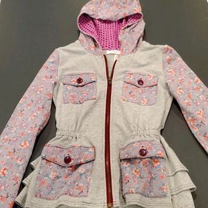 EUC Matilda Jane floral sweatshirt size 12 girls